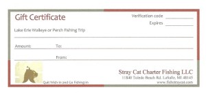 Stray Cat Charters Gift Certificate