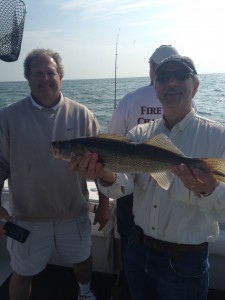Lake Erie walleye fishing charter
