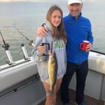 Lake erie walleye fishing charter